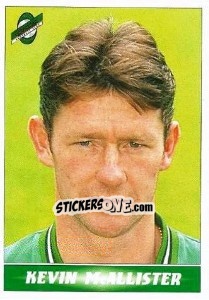 Sticker Kevin McAllister - Scottish Premier Division 1996-1997 - Panini