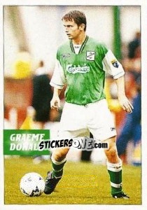 Sticker Graeme Donald - Scottish Premier Division 1996-1997 - Panini