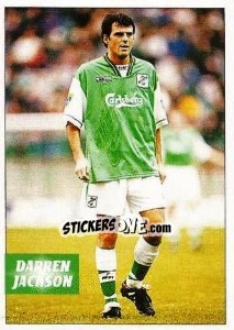 Cromo Darren Jackson - Scottish Premier Division 1996-1997 - Panini