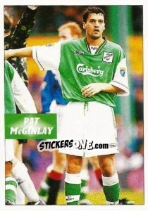 Sticker Pat McGinlay - Scottish Premier Division 1996-1997 - Panini