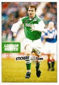 Cromo Gordon Hunter - Scottish Premier Division 1996-1997 - Panini