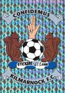 Cromo Badge - Scottish Premier Division 1996-1997 - Panini