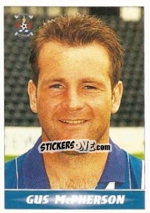 Cromo Gus McPherson - Scottish Premier Division 1996-1997 - Panini
