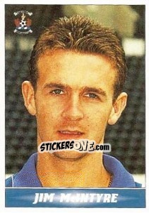 Cromo Jim McIntyre - Scottish Premier Division 1996-1997 - Panini