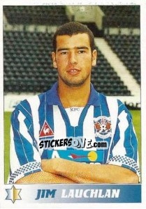 Cromo Jim Lauchlan (Rising Star) - Scottish Premier Division 1996-1997 - Panini