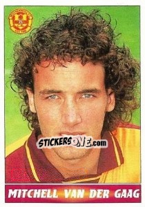 Sticker Mitchell Van Der Gaag - Scottish Premier Division 1996-1997 - Panini