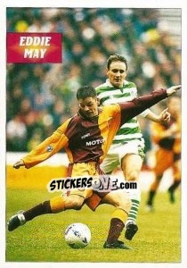 Cromo Eddie May - Scottish Premier Division 1996-1997 - Panini