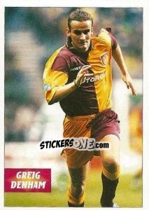 Sticker Greig Denham - Scottish Premier Division 1996-1997 - Panini