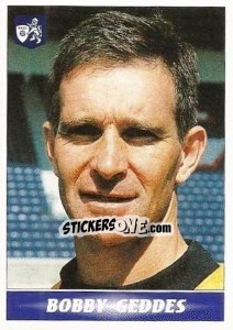 Cromo Bobby Geddes - Scottish Premier Division 1996-1997 - Panini