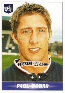 Sticker Paul Bonar - Scottish Premier Division 1996-1997 - Panini
