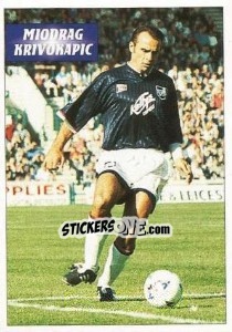 Sticker Miodrag Krivokapic - Scottish Premier Division 1996-1997 - Panini