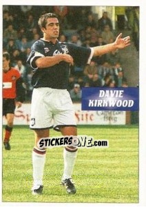 Sticker Davie Kirkwood - Scottish Premier Division 1996-1997 - Panini