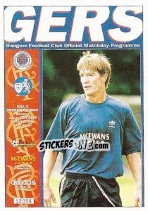 Figurina The Programme Cover - Scottish Premier Division 1996-1997 - Panini