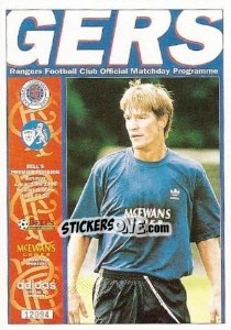 Cromo The Programme Cover - Scottish Premier Division 1996-1997 - Panini