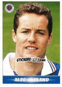 Cromo Alec Cleland - Scottish Premier Division 1996-1997 - Panini