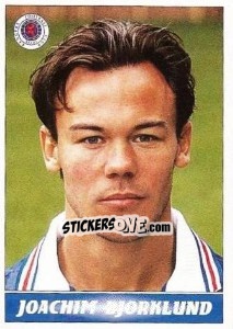 Cromo Joachim Bjorklund - Scottish Premier Division 1996-1997 - Panini