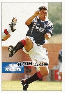 Cromo Alan McLaren - Scottish Premier Division 1996-1997 - Panini
