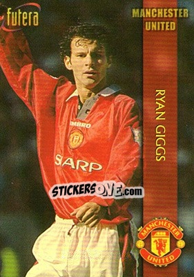 Sticker Ryan Giggs - Manchester United 1998 n. 9 - Futera