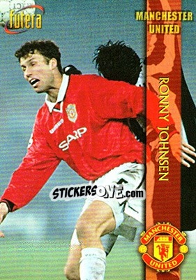 Sticker Ronny Johnsen - Manchester United 1998 n. 12 - Futera