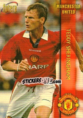 Sticker Teddy Sheringham - Manchester United 1998 - Futera