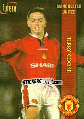 Sticker Terry Cooke - Manchester United 1998 - Futera