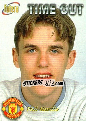 Sticker Phil Neville - Manchester United 1998 n. 33 - Futera