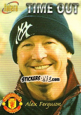 Sticker Alex Ferguson - Manchester United 1998 - Futera