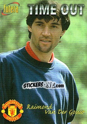 Sticker Raimond Van Der Gouw - Manchester United 1998 - Futera