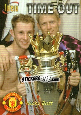 Sticker Nicky Butt - Manchester United 1998 n. 40 - Futera