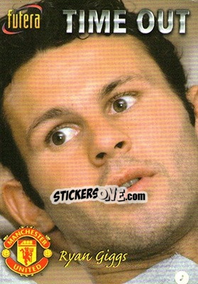 Sticker Ryan Giggs - Manchester United 1998 n. 41 - Futera