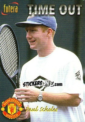 Sticker Paul Scholes - Manchester United 1998 n. 42 - Futera