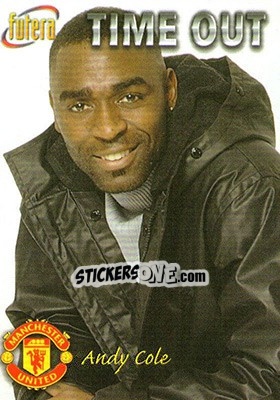 Sticker Andy Cole - Manchester United 1998 n. 45 - Futera