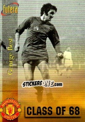 Sticker George Best - Manchester United 1998 - Futera