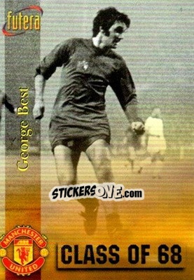 Sticker George Best - Manchester United 1998 n. 51 - Futera