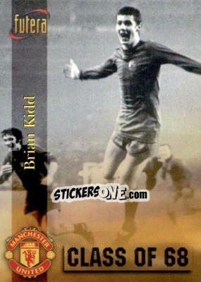 Sticker Brian Kidd - Manchester United 1998 - Futera