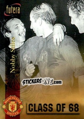 Sticker Nobby Stiles - Manchester United 1998 n. 53 - Futera