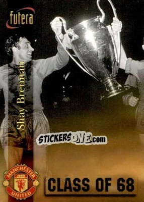 Sticker Shay Brennan - Manchester United 1998 - Futera