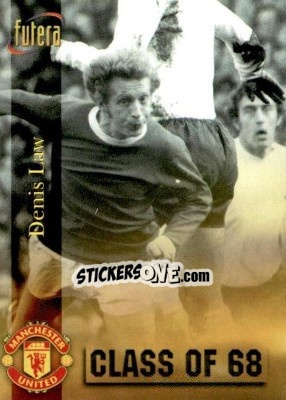 Sticker Denis Law - Manchester United 1998 - Futera