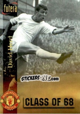Sticker David Herd - Manchester United 1998 - Futera