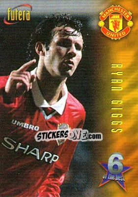 Cromo Ryan Giggs - Manchester United 1998 - Futera