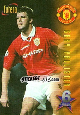 Sticker Gary Pallister - Manchester United 1998 - Futera