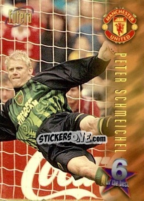 Cromo Peter Schmeichel - Manchester United 1998 - Futera