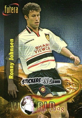 Sticker Ronny Johnsen - Manchester United 1998 n. 71 - Futera