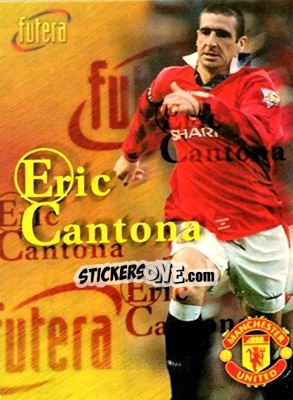 Sticker Eric Cantona - Manchester United 1998 - Futera