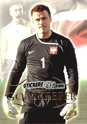 Sticker Artur Boruc - World Football UNIQUE 2011 n. 2 - Futera