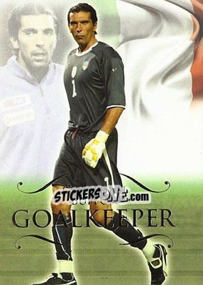 Sticker Gianluigi Buffon - World Football UNIQUE 2011 n. 3 - Futera
