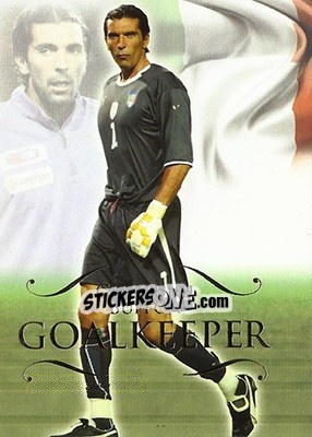 Sticker Gianluigi Buffon - World Football UNIQUE 2011 - Futera