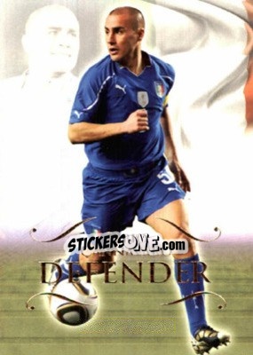 Sticker Fabio Cannavaro - World Football UNIQUE 2011 n. 15 - Futera