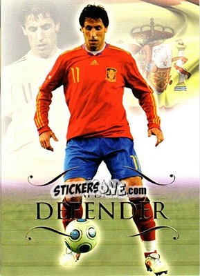Sticker Joan Capdevila - World Football UNIQUE 2011 - Futera