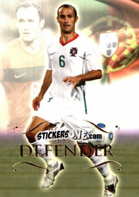 Sticker Ricardo Carvalho - World Football UNIQUE 2011 n. 17 - Futera
